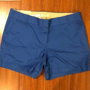 Blue chino short 5"